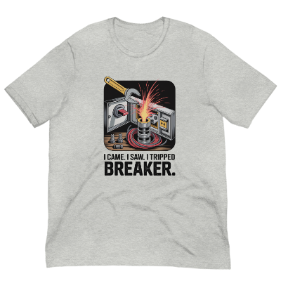 I Came. I Saw. I Tripped Your Breaker. – Panel Boss Shirt